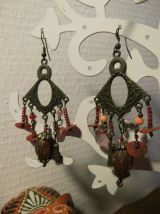 pendants d'oreille bohème
