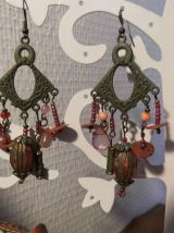 pendants d'oreille bohème