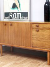 Enfildade vintage scandinave 1960's bois zebrano