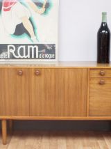 Enfildade vintage scandinave 1960's bois zebrano