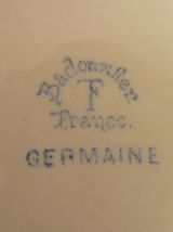 Plat, plateau de service en céramique BADONVILLER 