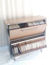 CLASSEUR DE BUREAU VINTAGE EN METAL