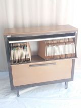 CLASSEUR DE BUREAU VINTAGE EN METAL