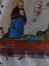 Ancienne statuette religieuse NOTRE DAME DE LOURDES