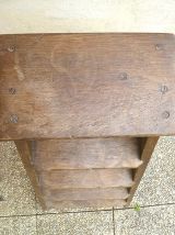 escabeau  ancien  en bois  , vintage