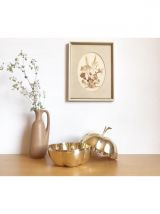 Boîte pomme en laiton 