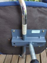 chaise de bureau bleue Steelcase Strator année 1991 n°17-342