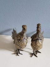 faisans en laiton Diniz et Abreu fait à Lisbonne