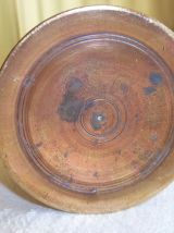 Encrier cuivre massif inde, vintage