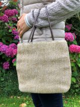 Joli Sac Vintage Paille souple