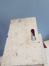 escabeau bois et métal 2 marches pliable et portable 