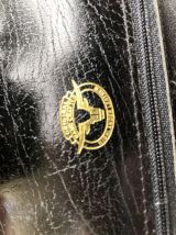 Porte monnaie en cuir Vintage