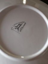 12 assiettes à poisson Longchamp