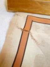 Ancienne estampe sur soie mongole