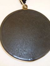 Cadre fleurs séchées, verre bombé, vintage