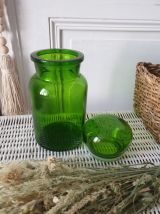 Bocal bouteille en verre 