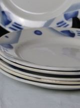 6 Assiettes à dessert 