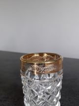 4 anciens verres à liqueur