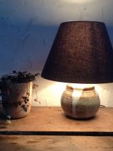 Lampe céramique de Millau années 70