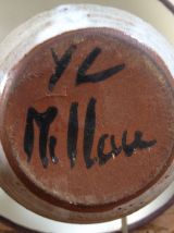 Lampe céramique de Millau années 70