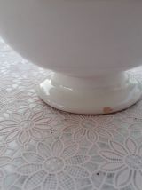 petite soupiere porcelaine blanche