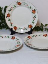 Ensemble 5 pièces terre de fer Moulin des loups &amp; hamage