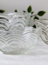 Set de 3 saladiers en verre