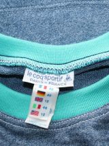 Crop Top Le  coq sportif  Vintage 80 Débardeur 42