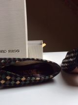 Escarpins tressés  Mario serggi 