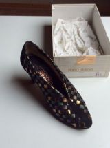 Escarpins tressés  Mario serggi 