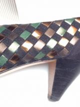Escarpins tressés  Mario serggi 
