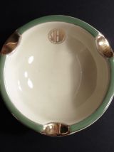 Cendrier Stera en véritable Porcelaine Dure Limosa Limoges