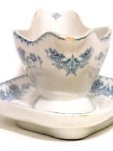 Saucière Terre de Fer / Table Française 1900  Shabby Chic