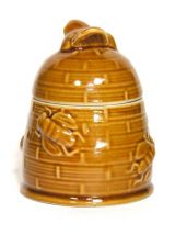 Petit Pot à Miel en céramique 1980 / Décor Ruche