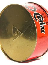 Boite Ronde en Métal O'Cédar / Collection de Boites Ancienne