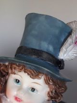 Couple en résine vintage