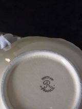 Ancien coffret beurrier en porcelaine