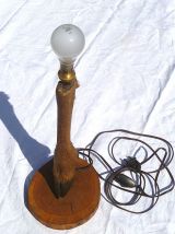 lampe a  poser, patte  de  chevreuil , vintage