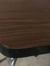 Tabouret en formica années 70