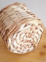 Dame Jeanne verre et rotin 