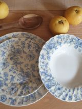 Ensemble de 3 assiettes anglaises Churchill 