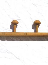 patère en bois ,ancienne , vintage