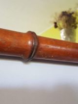 miroir bambou vintage en bois