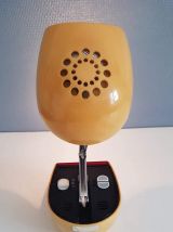 lampe réveil vintage style space age  avec bras articulé