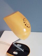 lampe réveil vintage style space age  avec bras articulé