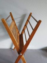 porte-revues Braakman en teck des années 70