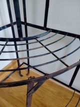 Étagère d'angle présentoir porte-plantes de fleuriste en fer