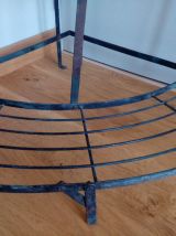 Étagère d'angle présentoir porte-plantes de fleuriste en fer