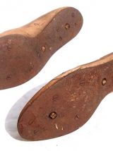 paire  d'embauchoirs  bois anciens