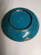 Lot de 2 pièces chinoises émaux